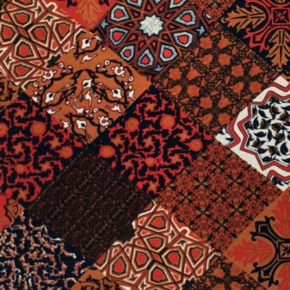 Earthbound Trading Multicolor Open Front BoHo Braided Fringed Kimono Womens M - Picture 11 of 11